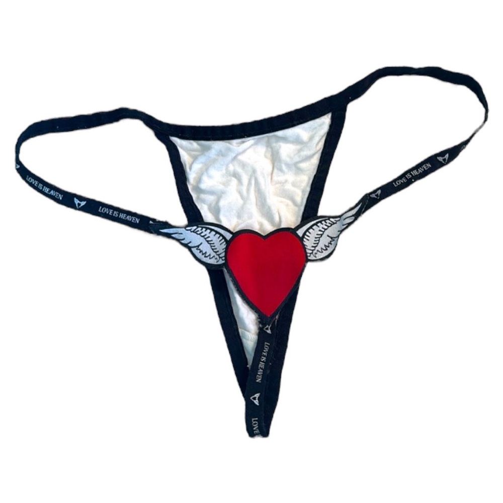 SEXY HEART LINGERIE - WHITE